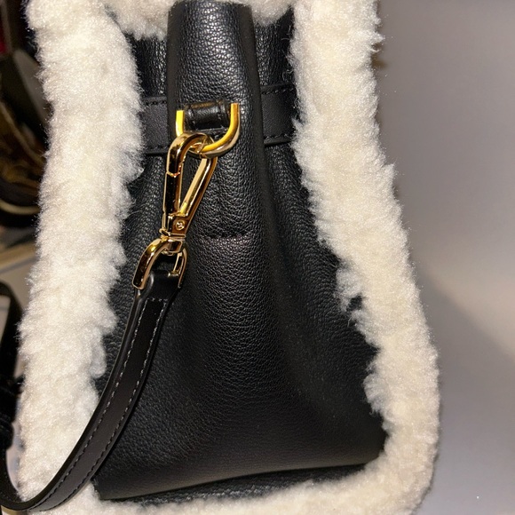 NWOT Michael Kors Hamilton sherling crossbody satchel - Picture 5 of 9